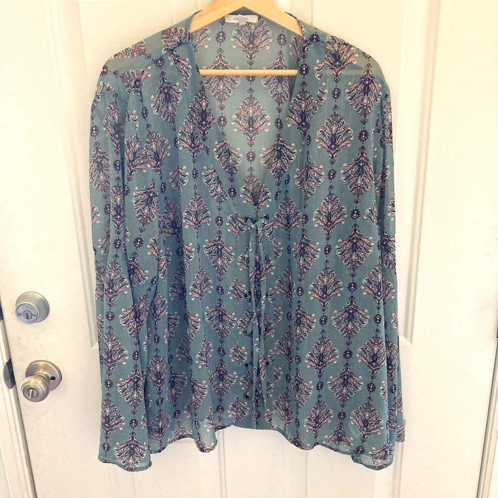 Maurices Plus Size Bohemian Blouse